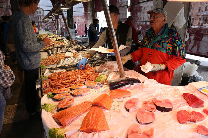 Rialto Market Venice, Italy